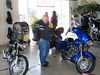 bcwfmc > Chris Looking over the goods at Corbin Shop